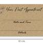 Appointment Cards - Kraft Dandelion Design (85mm x 55mm)