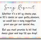 Shabby Chic Song Request Cards - Double Sided Retro Cassette Design