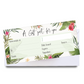 Blank DL Gift Vouchers & Envelopes - Double Sided Tropical Design